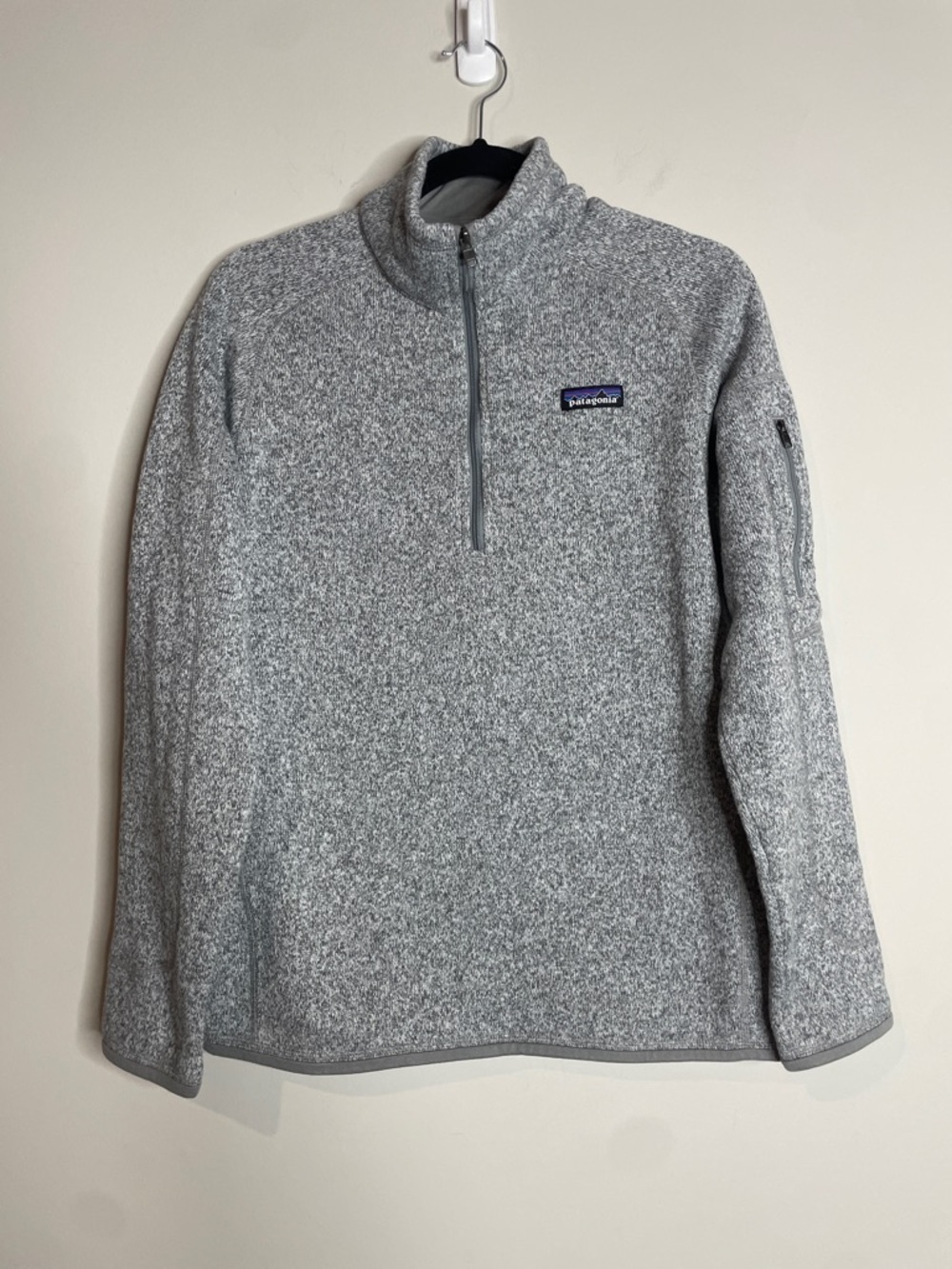 Patagonia | Women’s Grey Better Sweater 1/4 Zip Pullover Size Large